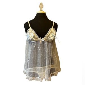Victoria’s Secret Sexy Little Bride I Do lingerie honeymoon bridal shower Medium